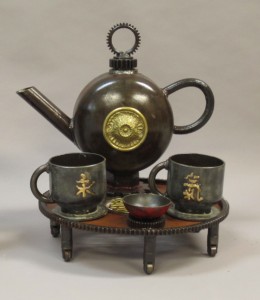 Steampunk teapot
