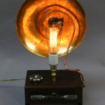 steampunk dragon lamp