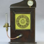 steampunk time machine clock